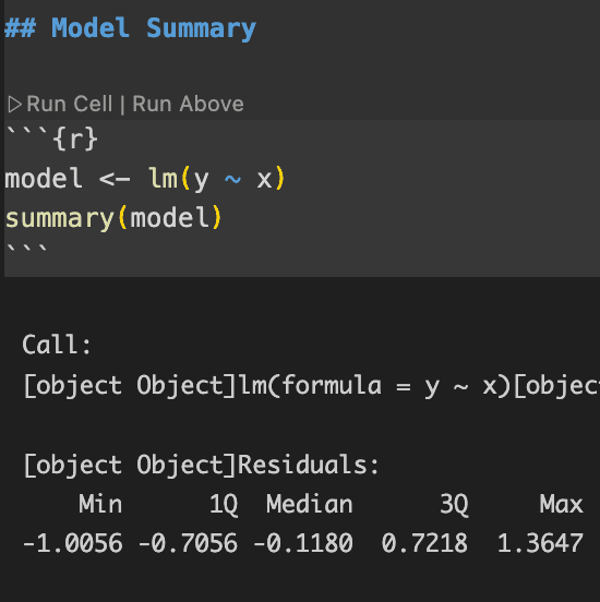 In-line Rmd/Qmd output in Erdos